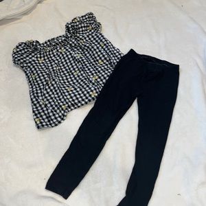 Kids Old Navy sunflower set size 5T